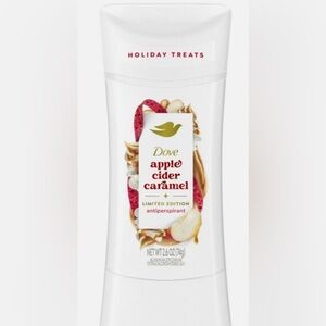 Dove Limited Edition Holiday Treats Apple Cider Carmel Antiperspirant Full Size